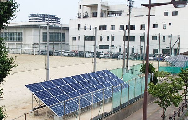 平体育館太陽光発電設備