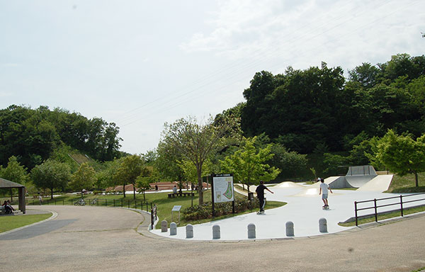 21世紀の森公園スケートボード広場